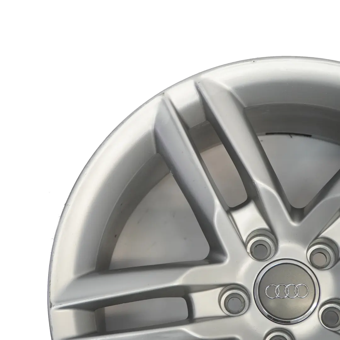 Audi A5 8T Jante en alliage léger argenté 18" 8,5J ET:29 - SKU 8T0601025CC-2 - Numéro de pièce 8T0601025CC