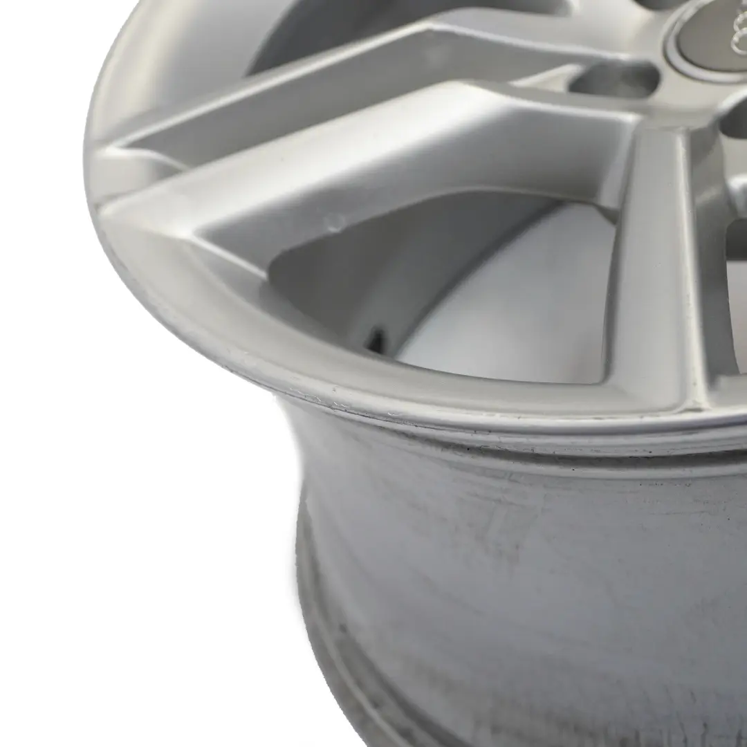 Audi A5 8T Jante en alliage léger argenté 18" 8,5J ET:29 - SKU 8T0601025CC-2 - Numéro de pièce 8T0601025CC
