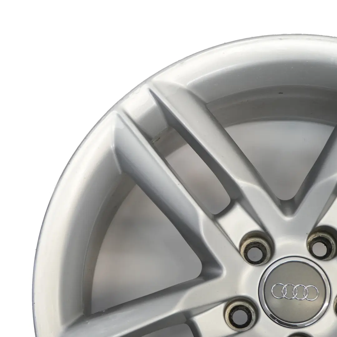 Light Alloy Wheel Rim 18" 8,5J ET:29 to Audi A5 8T Silver with Part number 8T0601025CC Audi A5 8T Silver Light Alloy Wheel Rim 18" 8,5J ET:29 - SKU 8T0601025CC-4 - Part number 8T0601025CC