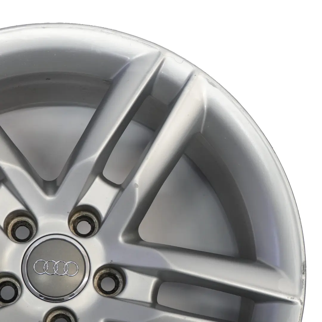 Light Alloy Wheel Rim 18" 8,5J ET:29 to Audi A5 8T Silver with Part number 8T0601025CC Audi A5 8T Silver Light Alloy Wheel Rim 18" 8,5J ET:29 - SKU 8T0601025CC-4 - Part number 8T0601025CC