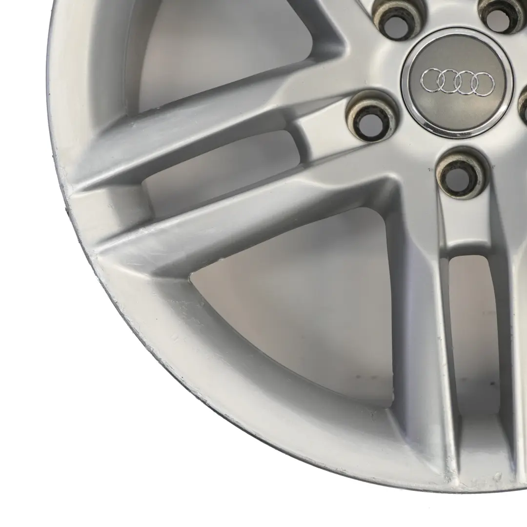 Audi A5 8T Silver Light Alloy Wheel Rim 18" 8,5J ET:29 - SKU 8T0601025CC-4 - Part number 8T0601025CC