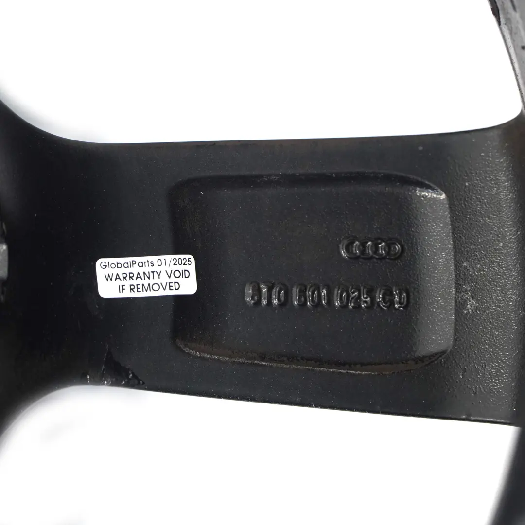 Czarna Felga Aluminiowa Roto 19" 9J ET:33 do Audi A5 8T o numerze 8T0601025CD Audi A5 8T Czarna Felga Aluminiowa Roto 19" 9J ET:33 - SKU 8T0601025CD-2 - Numer Części 8T0601025CD