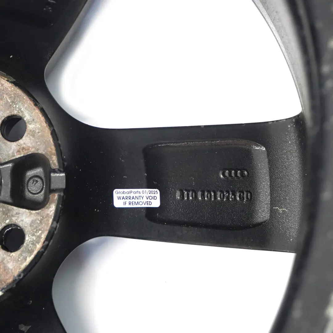 Rotor Wheel Alloy Rim 19" 9J ET:33 Audi A5 8T Black - SKU 8T0601025CD-3 - Part number 8T0601025CD