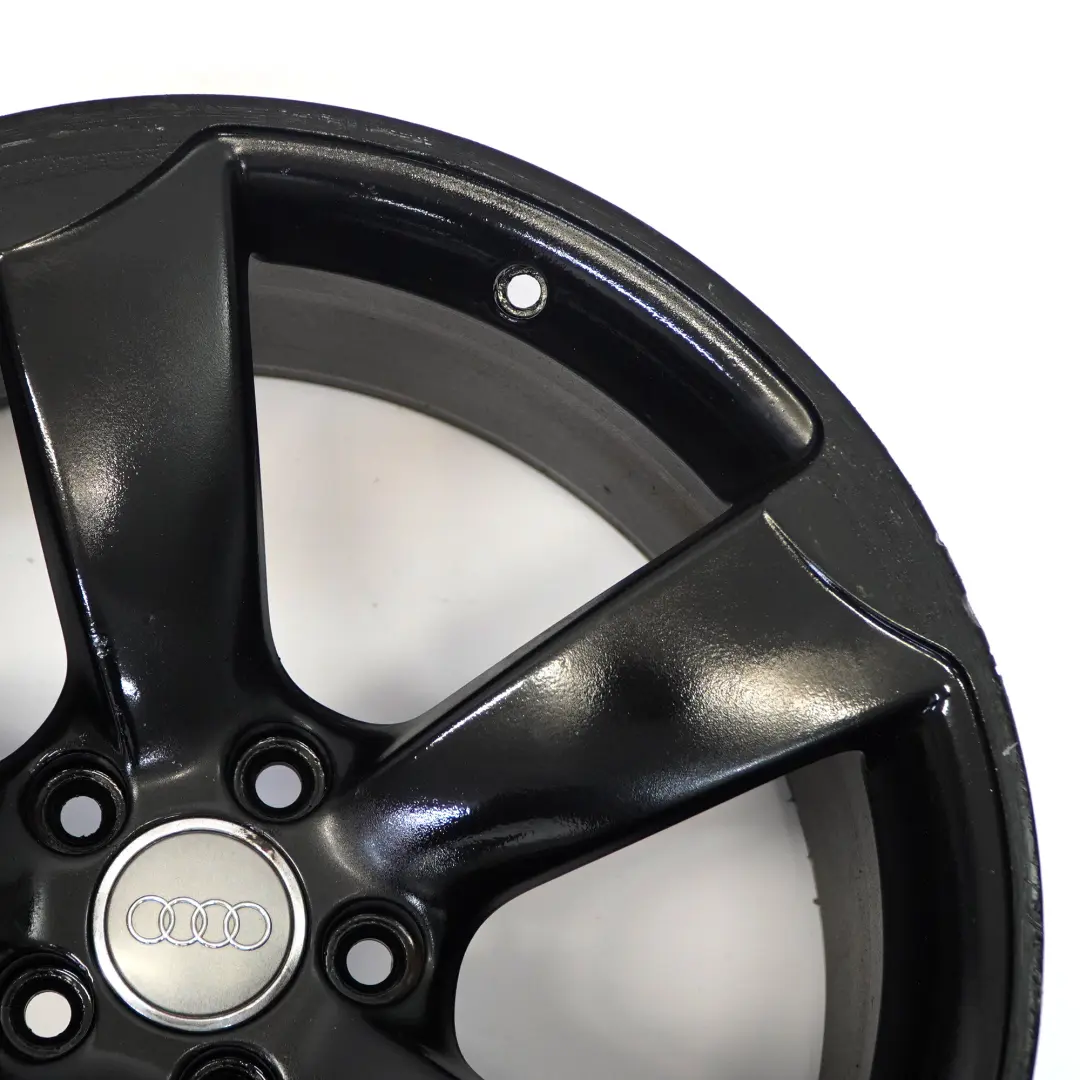 Rotor Wheel Alloy Rim 19" 9J ET:33 to Audi A5 8T Black with Part number 8T0601025CD Audi A5 8T Black Rotor Wheel Alloy Rim 19" 9J ET:33 - SKU 8T0601025CD-3 - Part number 8T0601025CD