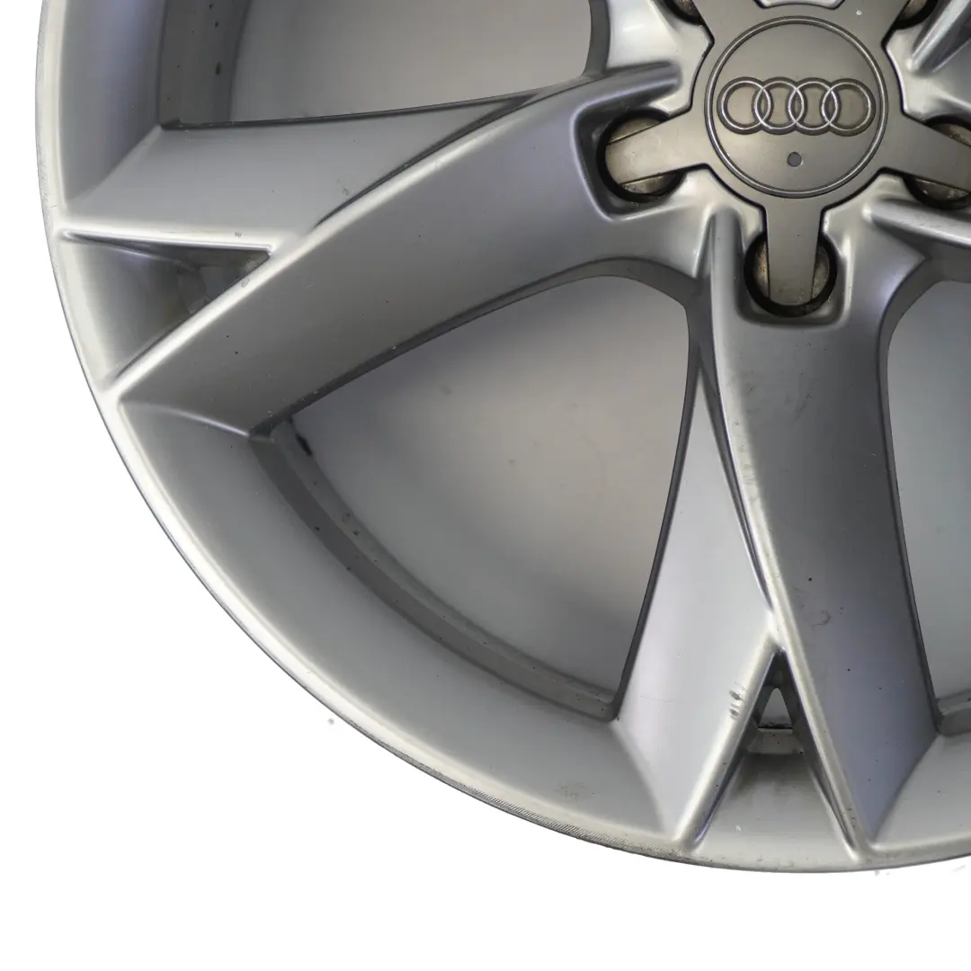 Alloy Rim 19" 8.5J ET:32 Star Spoke to Audi A5 8T Silver Wheel with Part number 8T0601025F Audi A5 8T Silver Wheel Alloy Rim 19" 8.5J ET:32 Star Spoke - SKU 8T0601025F-1 - Part number 8T0601025F