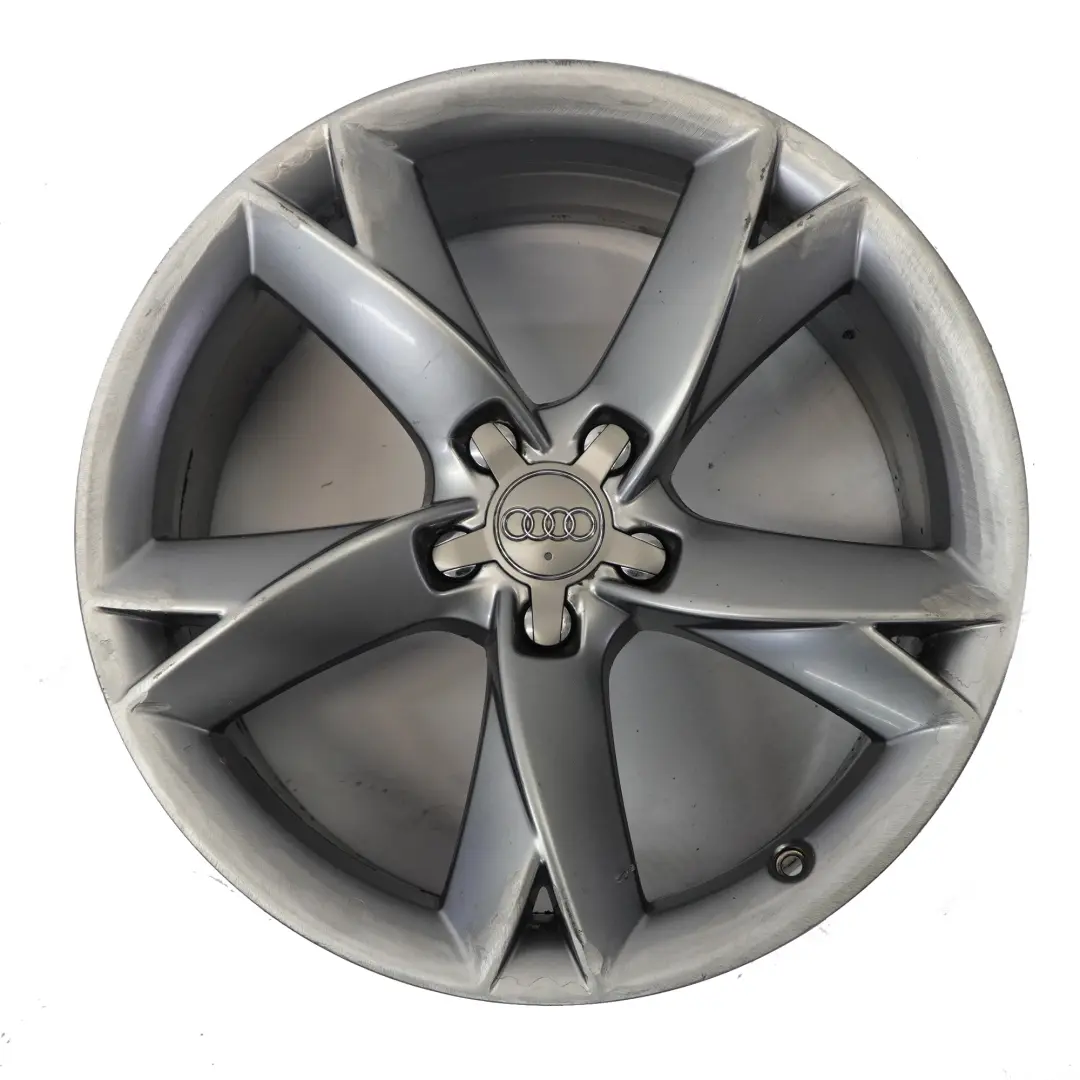 Grey Wheel Alloy Rim 19" 8.5J ET:32 Star Spoke to Audi A5 8T with Part number 8T0601025F Audi A5 8T Grey Wheel Alloy Rim 19" 8.5J ET:32 Star Spoke - SKU 8T0601025F-6 - Part number 8T0601025F