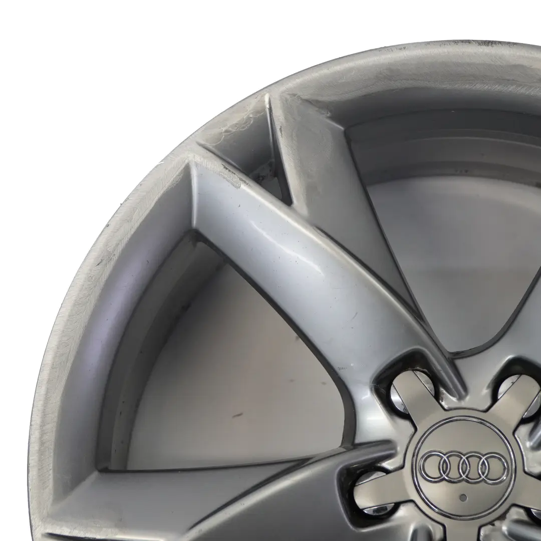 Grey Wheel Alloy Rim 19" 8.5J ET:32 Star Spoke to Audi A5 8T with Part number 8T0601025F Audi A5 8T Grey Wheel Alloy Rim 19" 8.5J ET:32 Star Spoke - SKU 8T0601025F-6 - Part number 8T0601025F
