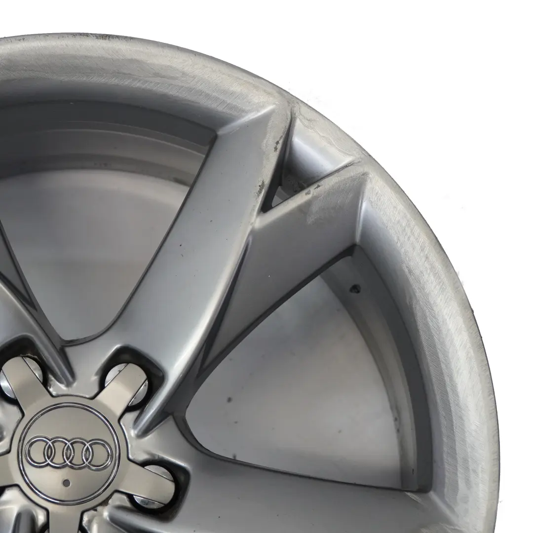 Grey Wheel Alloy Rim 19" 8.5J ET:32 Star Spoke to Audi A5 8T with Part number 8T0601025F Audi A5 8T Grey Wheel Alloy Rim 19" 8.5J ET:32 Star Spoke - SKU 8T0601025F-6 - Part number 8T0601025F
