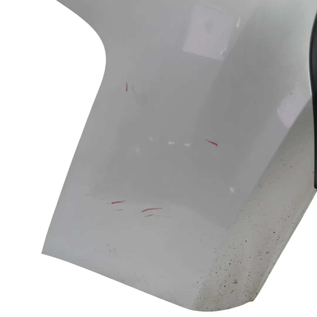 Audi A5 8T Rear Bumper Trim Panel Covering Ice Silver Metallic - X7W - SKU 8T0807303A-ICS - Part number 8T0807303A