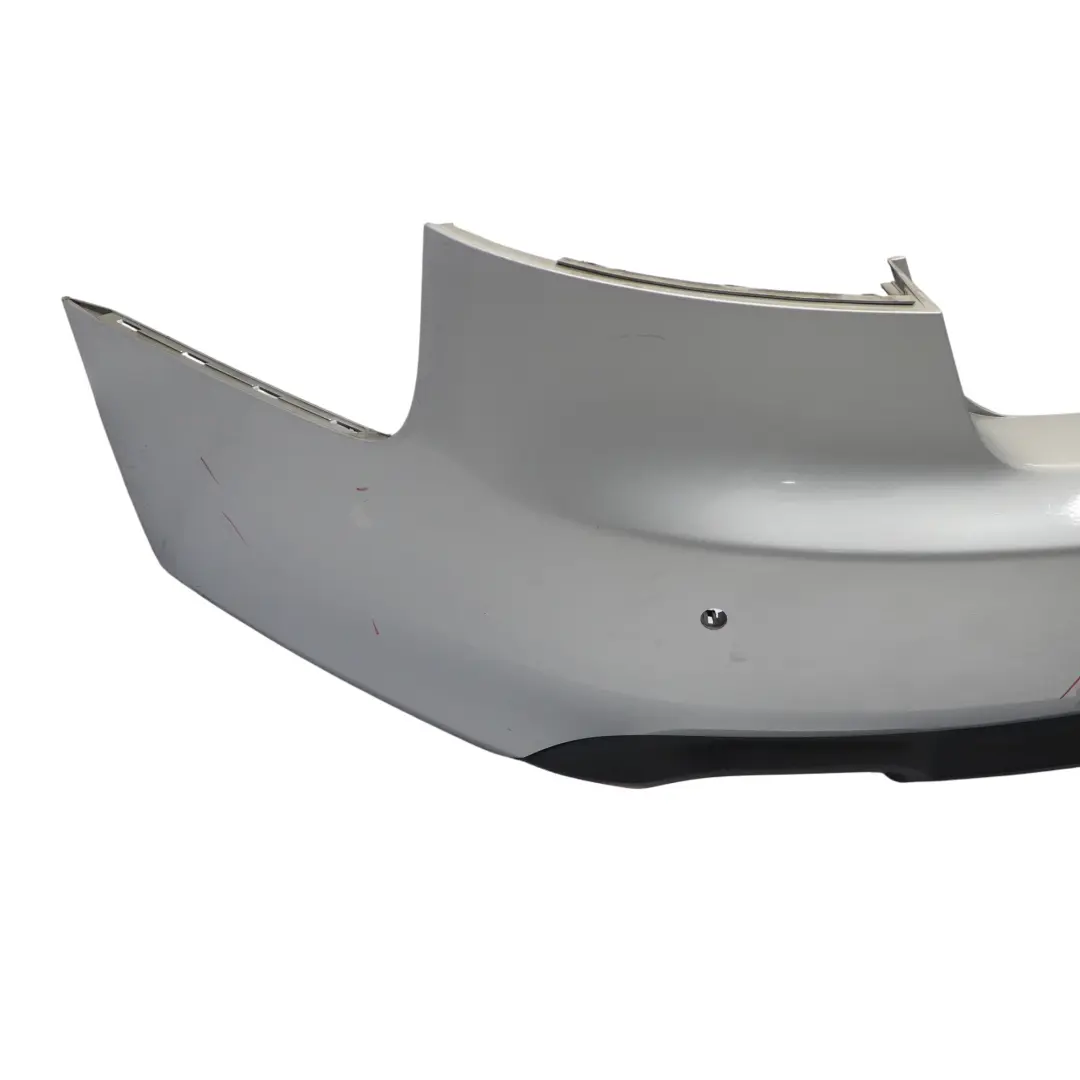 Audi A5 8T Rear Bumper Trim Panel Covering Ice Silver Metallic - X7W - SKU 8T0807303A-ICS - Part number 8T0807303A