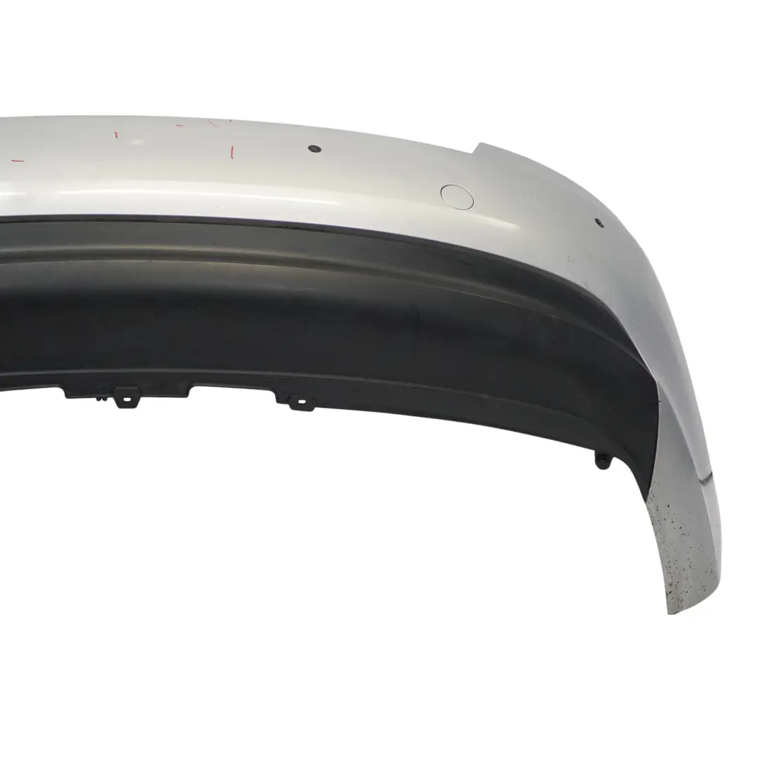 Audi A5 8T Rear Bumper Trim Panel Covering Ice Silver Metallic - X7W - SKU 8T0807303A-ICS - Part number 8T0807303A