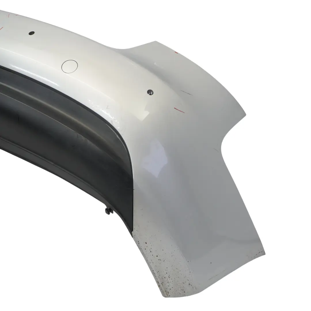 Audi A5 8T Rear Bumper Trim Panel Covering Ice Silver Metallic - X7W - SKU 8T0807303A-ICS - Part number 8T0807303A