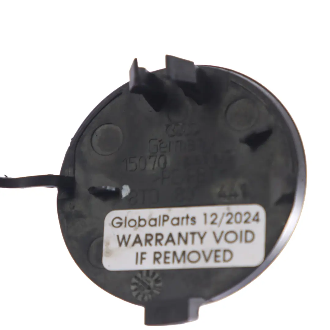 Audi A5 8T Paraurti posteriore Gancio traino Occhio copertura Phantom Black Z9Y - SKU 8T0807441-PHB - Numero di parte 8T0807441