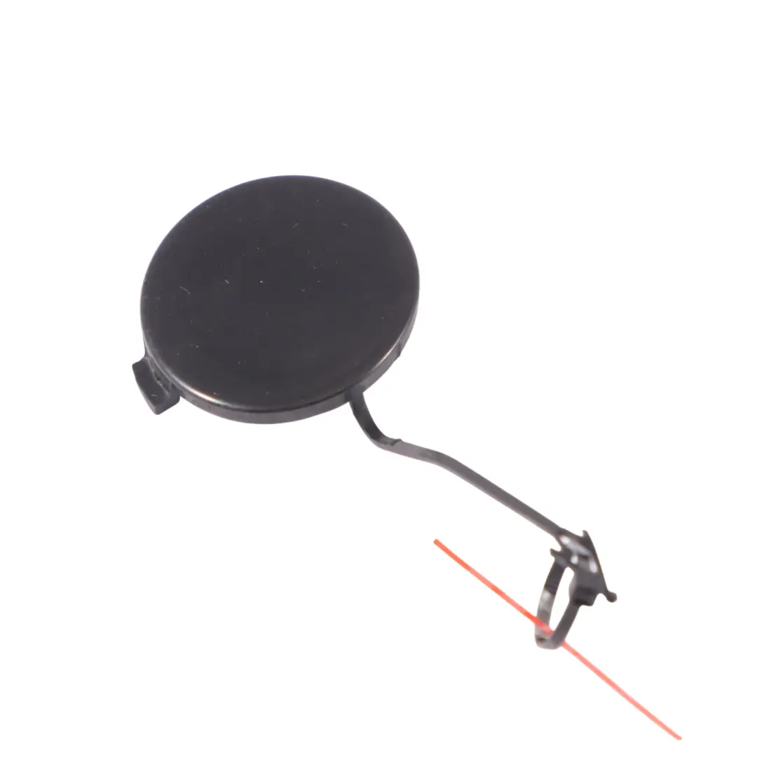 Audi A5 8T hintere Stoßstange Abschlepphaken Auge Abdeckung Phantom schwarz Z9Y - SKU 8T0807441-PHB - Teilenummer 8T0807441