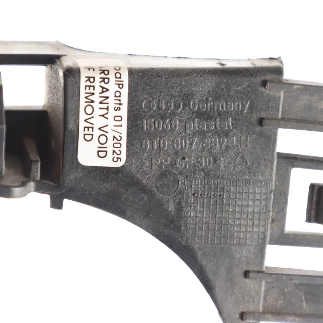 Supporto paraurti posteriore sinistro per Audi A5 8T con numero di parte 8T0807889 Audi A5 8T Supporto paraurti posteriore sinistro - SKU 8T0807889 - Numero di parte 8T0807889