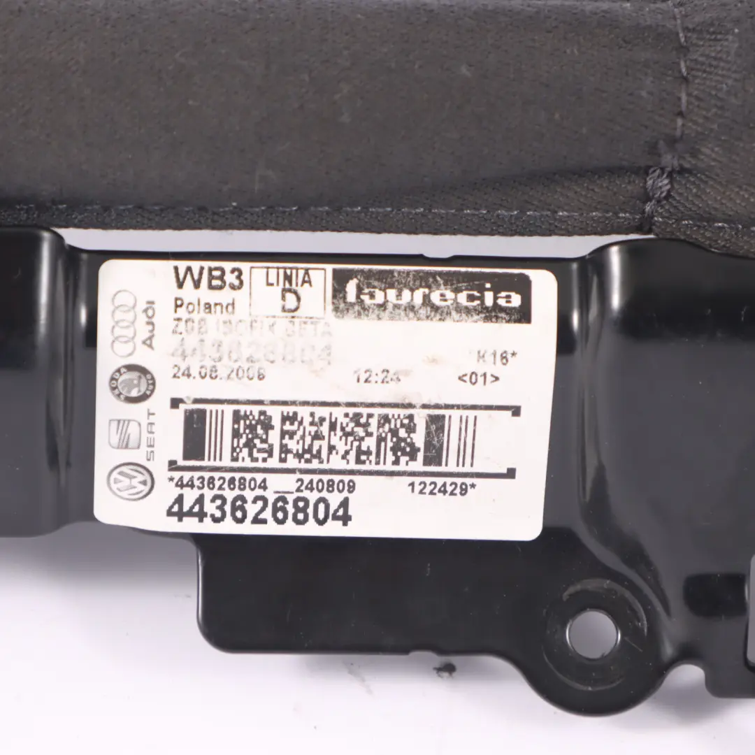 AUDI A4 B8 Cuscino copertura ISOFIX sedile anteriore lato passeggero - SKU 8T0881708 - Numero di parte 8T0881708