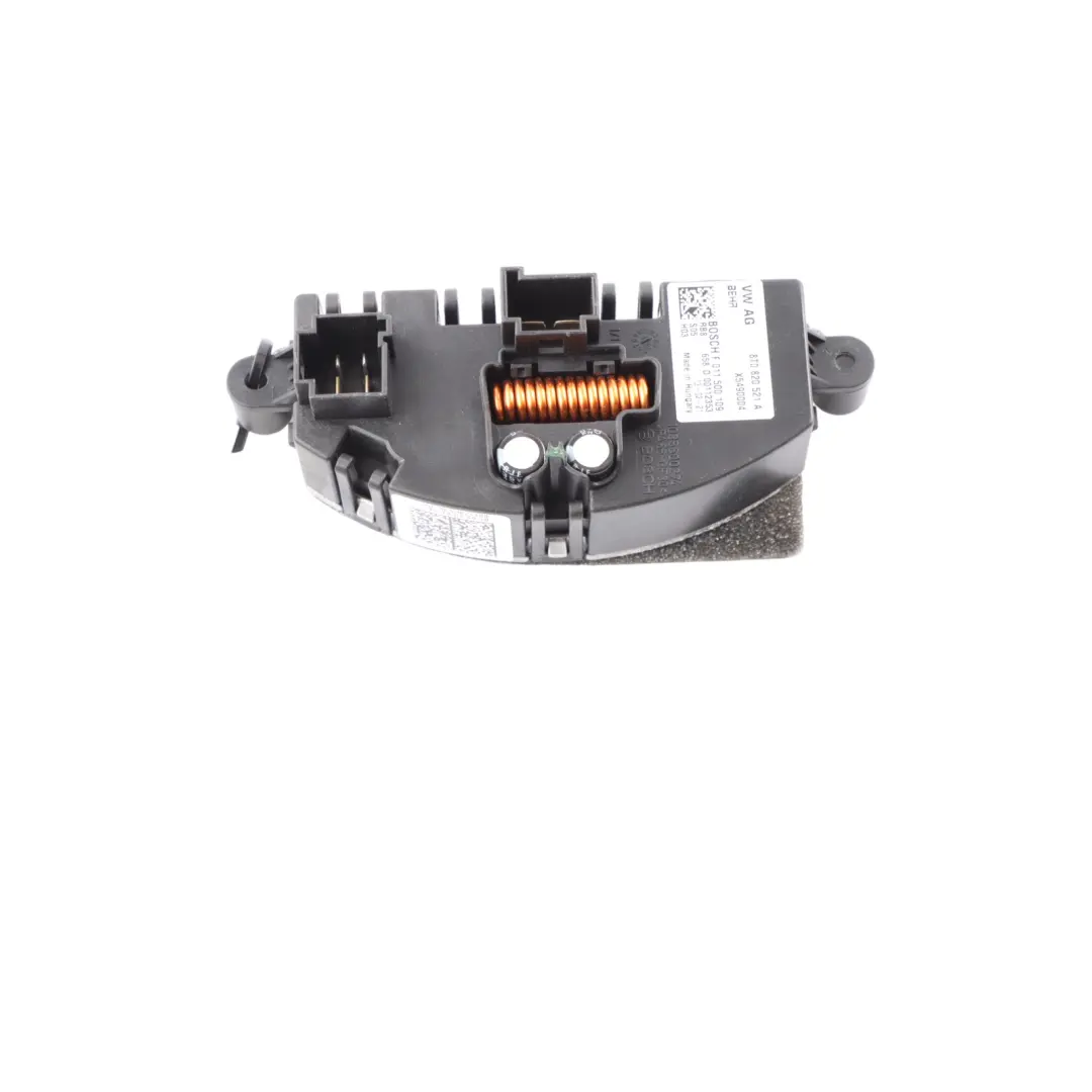 Blower Heater Fan Resistor Regulator to Audi A5 S5 8T with Part number 8T0820521A Audi A5 S5 8T Blower Heater Fan Resistor Regulator - SKU 8T0820521A - Part number 8T0820521A