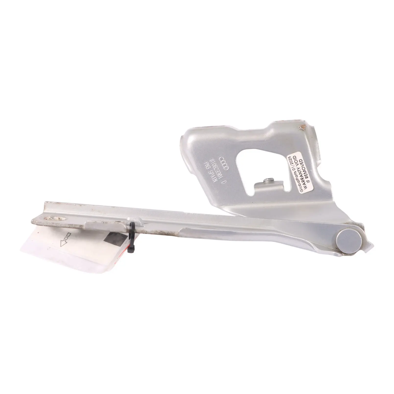 Audi A5 8T Cerniera cofano anteriore sinistra Argento ghiaccio - X7W 8T0823301D