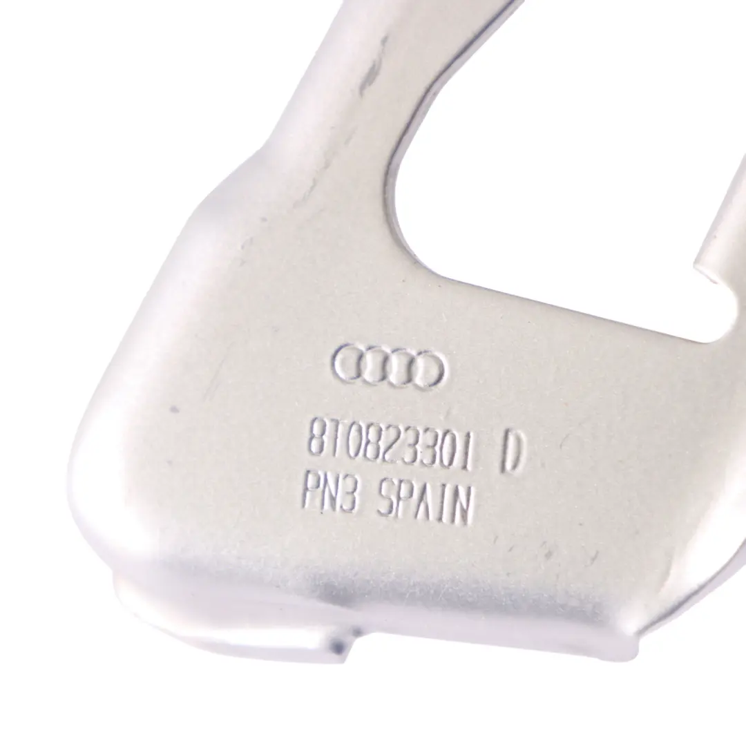 Zawias Maski Przedni Lewy Przód Srebrny - X7W D do Audi A5 8T o numerze 8T0823301 Audi A5 8T Zawias Maski Przedni Lewy Przód Srebrny - X7W D - SKU 8T0823301-ICS - Numer Części 8T0823301