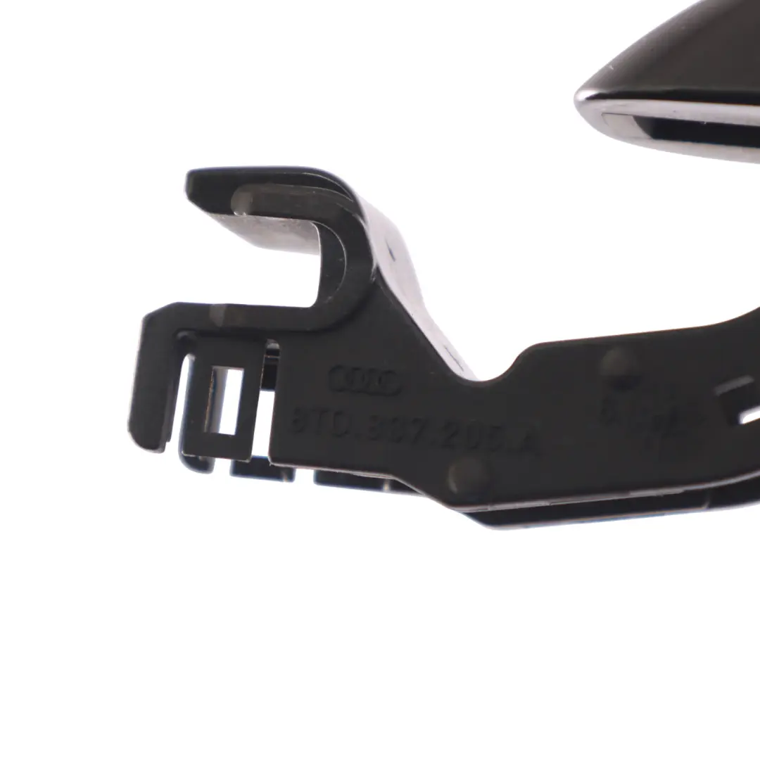 Door Handle Exterior Trim Front Left N/S Mythical Black - Y9T to Audi Q3 8U with Part number 8T0837205A Audi Q3 8U Door Handle Exterior Trim Front Left N/S Mythical Black - Y9T - SKU 8T0837205A-MYB - Part number 8T0837205A