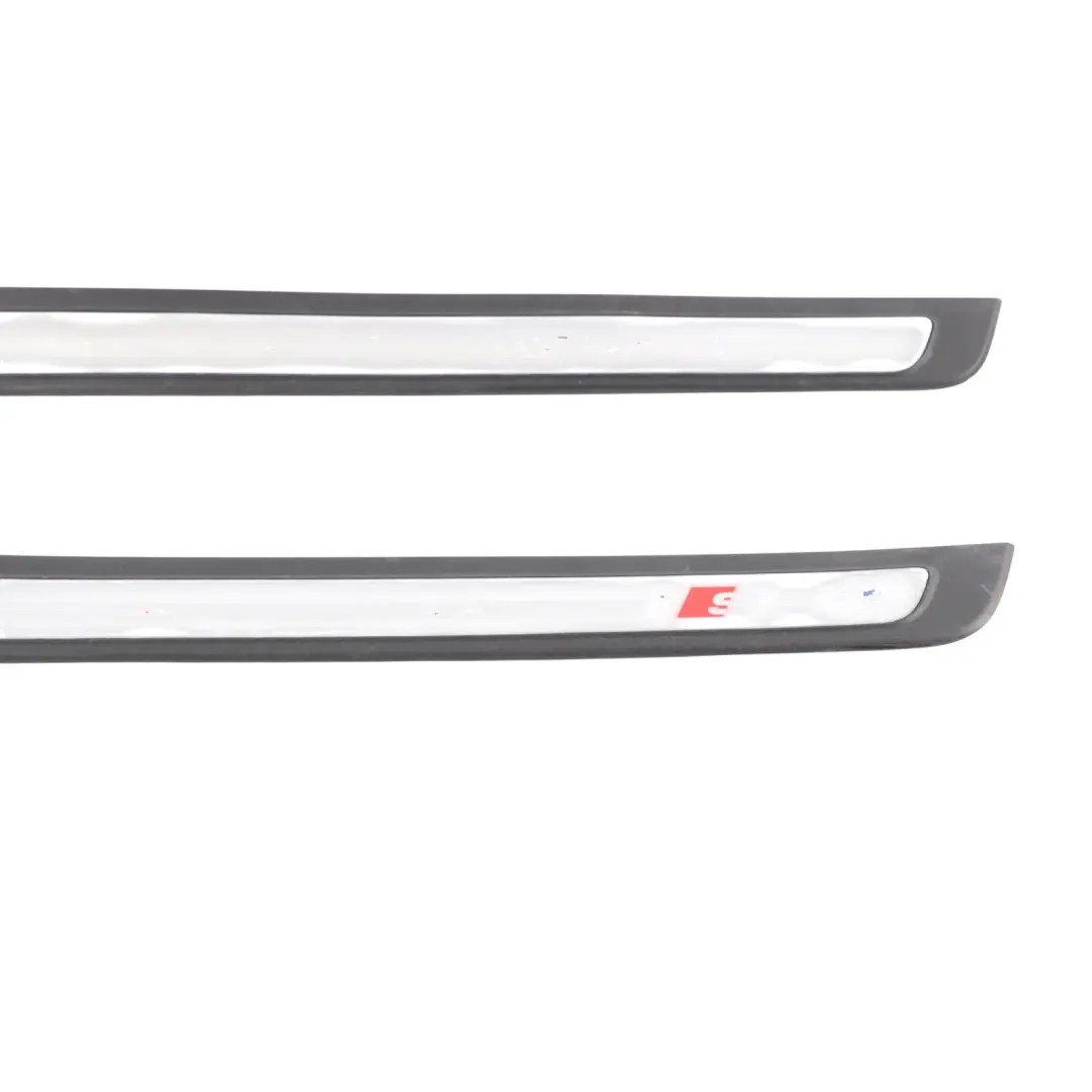 Audi S5 8T Door Sill Cover Plate Moulding Strip Trim Front Set - SKU 8T0853374-1 - Part number 8T0853374