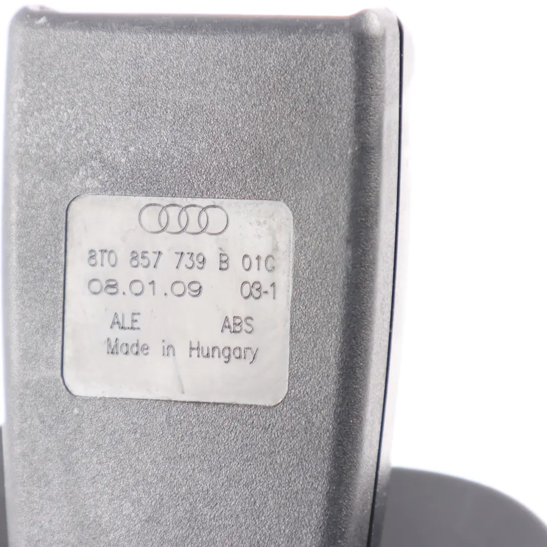 Audi A5 S5 8T Seatbelt Buckle Latch Catch Rear Left Right N/O/S - SKU 8T0857739B - Part number 8T0857739B