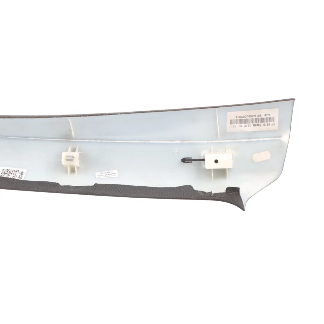 Audi A5 S5 8T Pillar A Trim Cover Panel Upper Front Right O/S - SKU 8T0867234B - Part number 8T0867234B