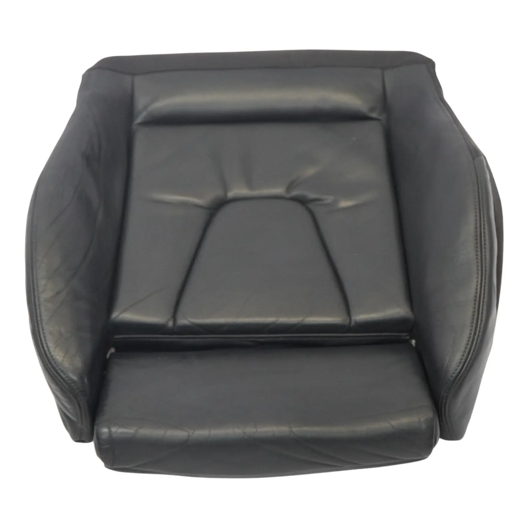 Audi A5 S5 8T Sport Cojín del asiento delantero derecho Interior de cuero negro