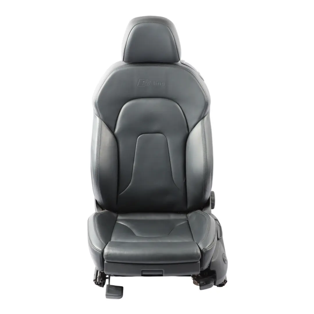 Audi A5 8T Rückenlehne Sitz Vorne Links Sport Beheizt Leder Seele Schwarz - SKU 8T0881805BJ-2 - Teilenummer 8T0881805BJ