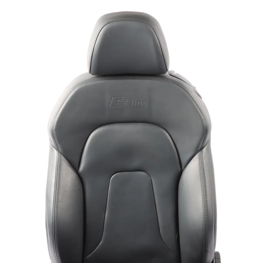 Audi A5 8T Rückenlehne Sitz Vorne Links Sport Beheizt Leder Seele Schwarz - SKU 8T0881805BJ-2 - Teilenummer 8T0881805BJ