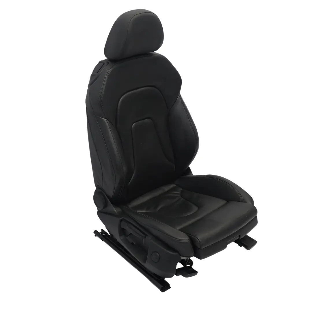 Audi A5 8T Coupe Siège avant sport droit électrique en cuir Soul Noir - SKU 8T0881806H-1 - Numéro de pièce 8T0881806H