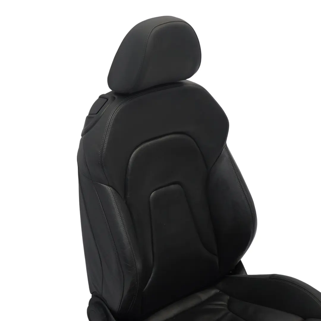 Audi A5 8T Coupe Siège avant sport droit électrique en cuir Soul Noir - SKU 8T0881806H-1 - Numéro de pièce 8T0881806H