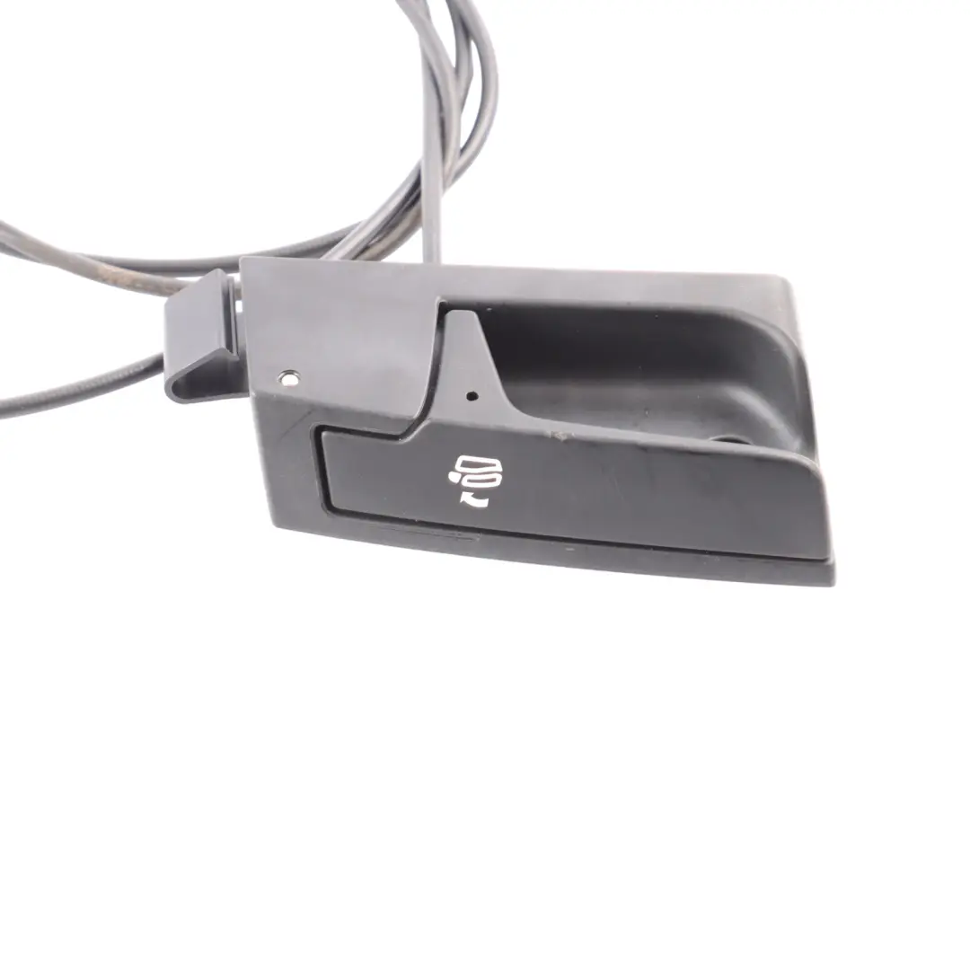 Backrest Release Handle Lock Catch to Audi S5 8T Rear Seat with Part number 8T0885676 Audi S5 8T Rear Seat Backrest Release Handle Lock Catch - SKU 8T0885676 - Part number 8T0885676