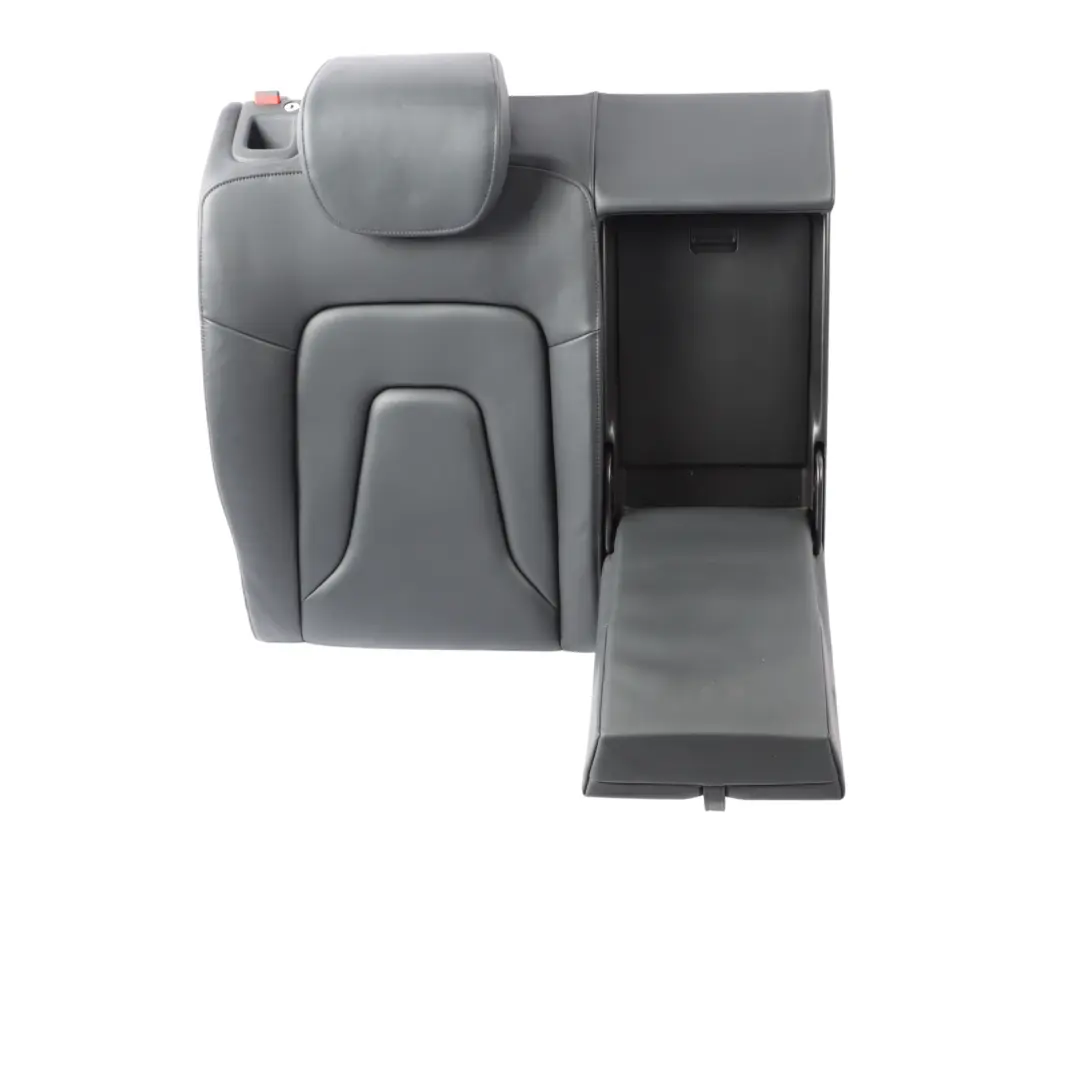 Audi A5 8T Seat Backrest Rear Right O/S Back Cover Leather Black - SKU 8T0885806BB - Part number 8T0885806BB