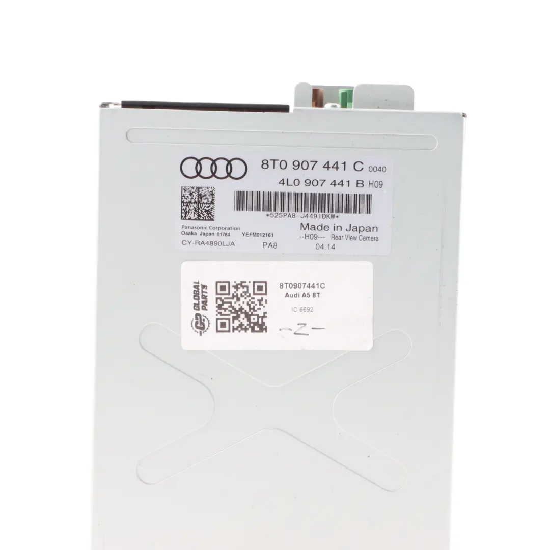 Audi A5 8T Rear Reversing Camera Module View Camera Control Unit ECU - SKU 8T0907441C - Part number 8T0907441C