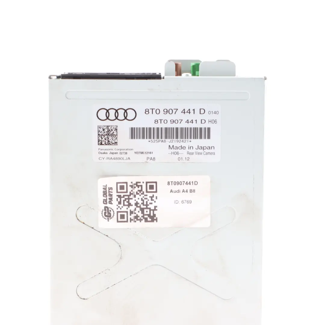 AUDI A4 B8 Reversing Camera Control Module Rear View Unit ECU - SKU 8T0907441D - Part number 8T0907441D