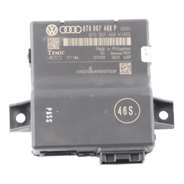 Moduł Sterownik Komputer Gateway ECU do Audi S5 8T o numerze 8T0907468P Audi S5 8T Moduł Sterownik Komputer Gateway ECU - SKU 8T0907468P - Numer Części 8T0907468P