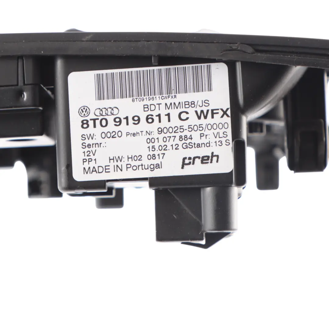 Centre Console Trim Audi A4 B8 A5 8T Q5 8R Cover Panel Switch to with Part number 8T0919611C Centre Console Trim Audi A4 B8 A5 8T Q5 8R Cover Panel Switch - SKU 8T0919611C - Part number 8T0919611C