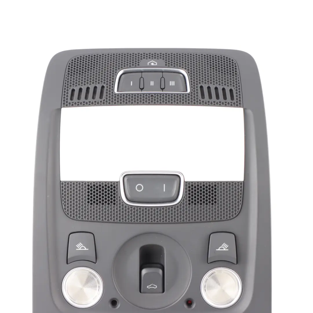 Reading Light Audi A5 S5 8T Front Lamp Sun Roof Switch Panel Black to with Part number 8T0947135BM Reading Light Audi A5 S5 8T Front Lamp Sun Roof Switch Panel Black - SKU 8T0947135BM - Part number 8T0947135BM