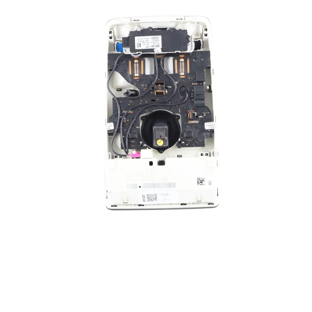  Reading Light Audi A5 S5 8T Front Lamp Sun Roof Switch Panel Black - SKU 8T0947135BM - Part number 8T0947135BM