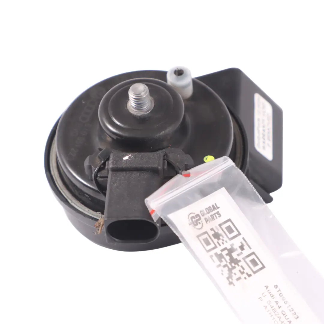 Audi A4 B8 A5 8T Horn Sound Signal Fanfare High Tone Siren - SKU 8T0951223 - Part number 8K0951221