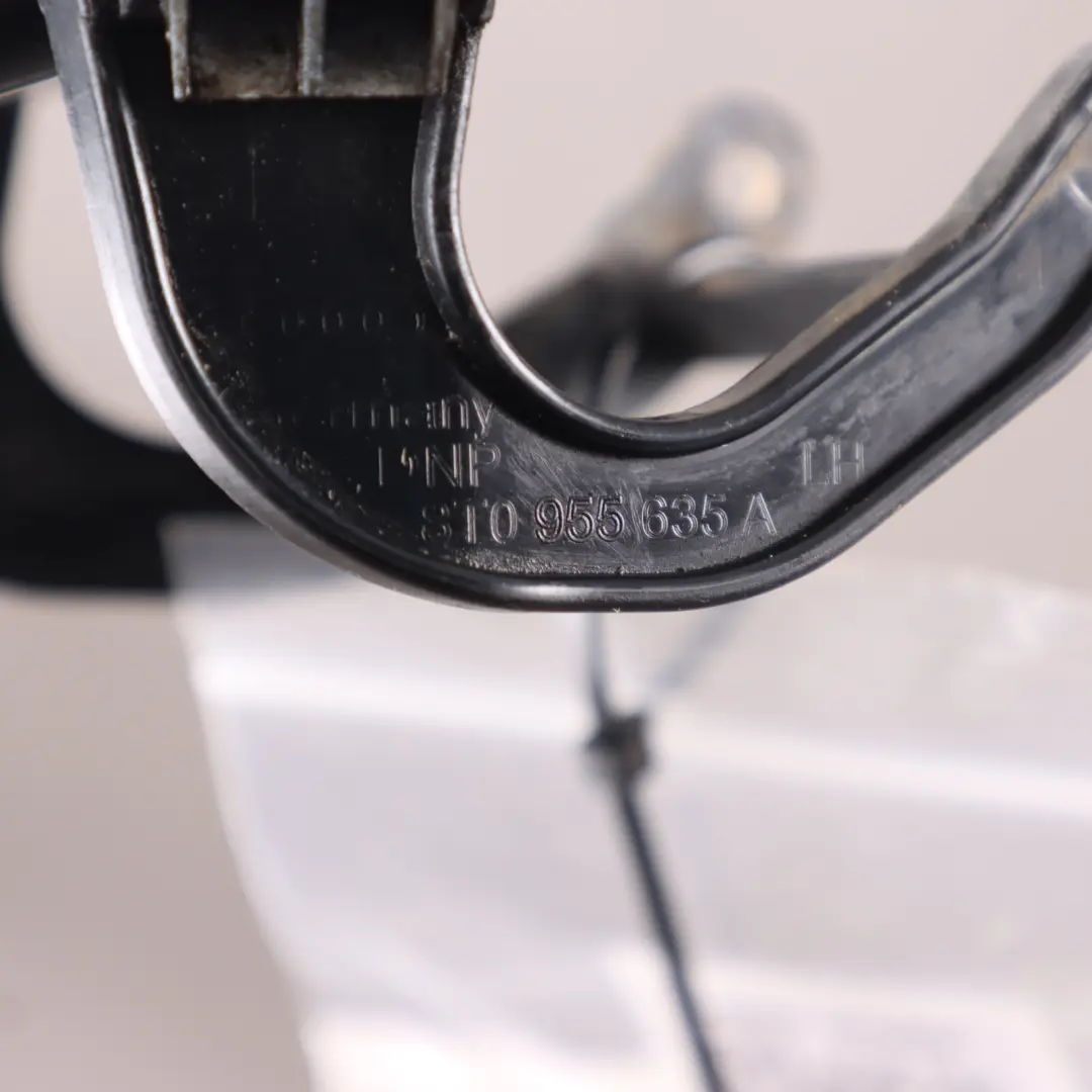 Headlight Washer Nozzle Trim Cover Flap Left N/S Glacier White - S9R to Audi A5 8T with Part number 8T0955635A Audi A5 8T Headlight Washer Nozzle Trim Cover Flap Left N/S Glacier White - S9R - SKU 8T0955635A-MGW - Part number 8T0955635A