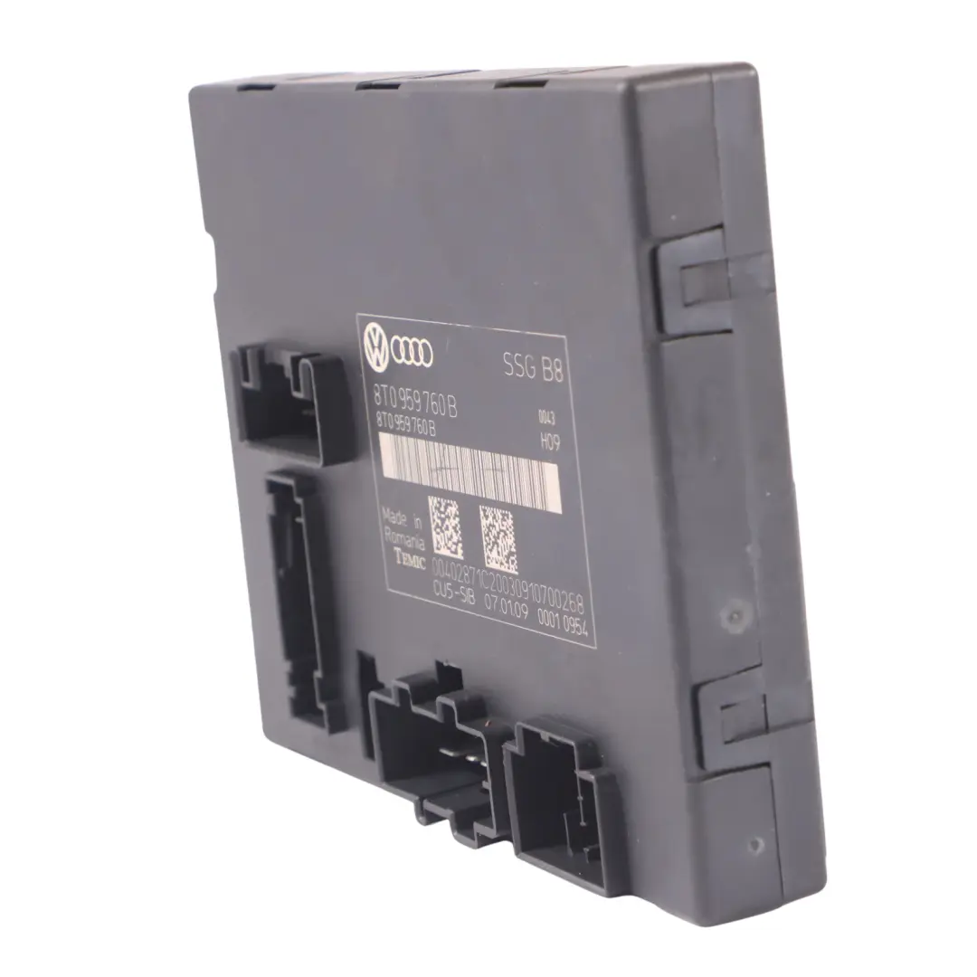 Front Seat Control Module Unit ECU Left Right N/O/S to Audi S5 8T with Part number 8T0959760B Audi S5 8T Front Seat Control Module Unit ECU Left Right N/O/S - SKU 8T0959760B - Part number 8T0959760B
