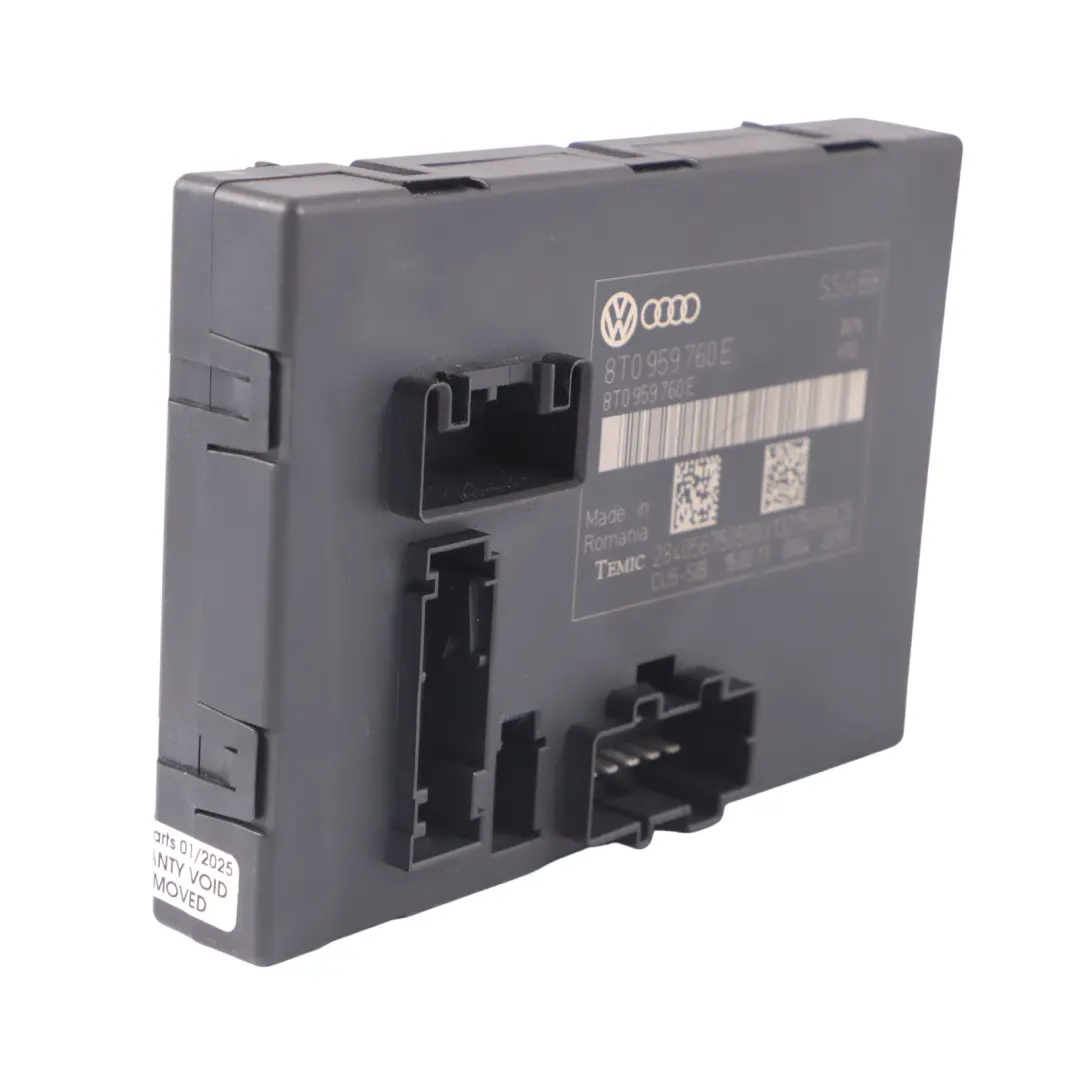 Module de contrôle des sièges avant gauche droite pour Audi A5 8T à propos du numéro de pièce 8T0959760E Audi A5 8T Module de contrôle des sièges avant gauche droite - SKU 8T0959760E - Numéro de pièce 8T0959760E