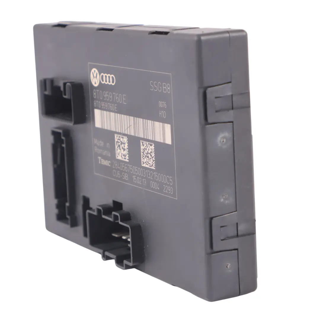 Audi A5 8T Module de contrôle des sièges avant gauche droite - SKU 8T0959760E - Numéro de pièce 8T0959760E