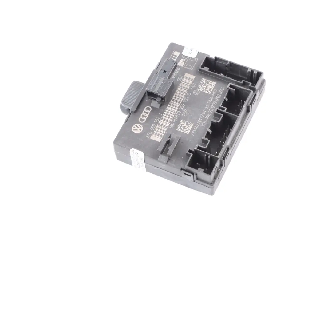 Modulo Porta Unità Controllo Lato Passeggero Anteriore per Audi A5 S5 8T con numero di parte 8T0959792J Audi A5 S5 8T Modulo Porta Unità Controllo Lato Passeggero Anteriore - SKU 8T0959792J - Numero di parte 8T0959792J