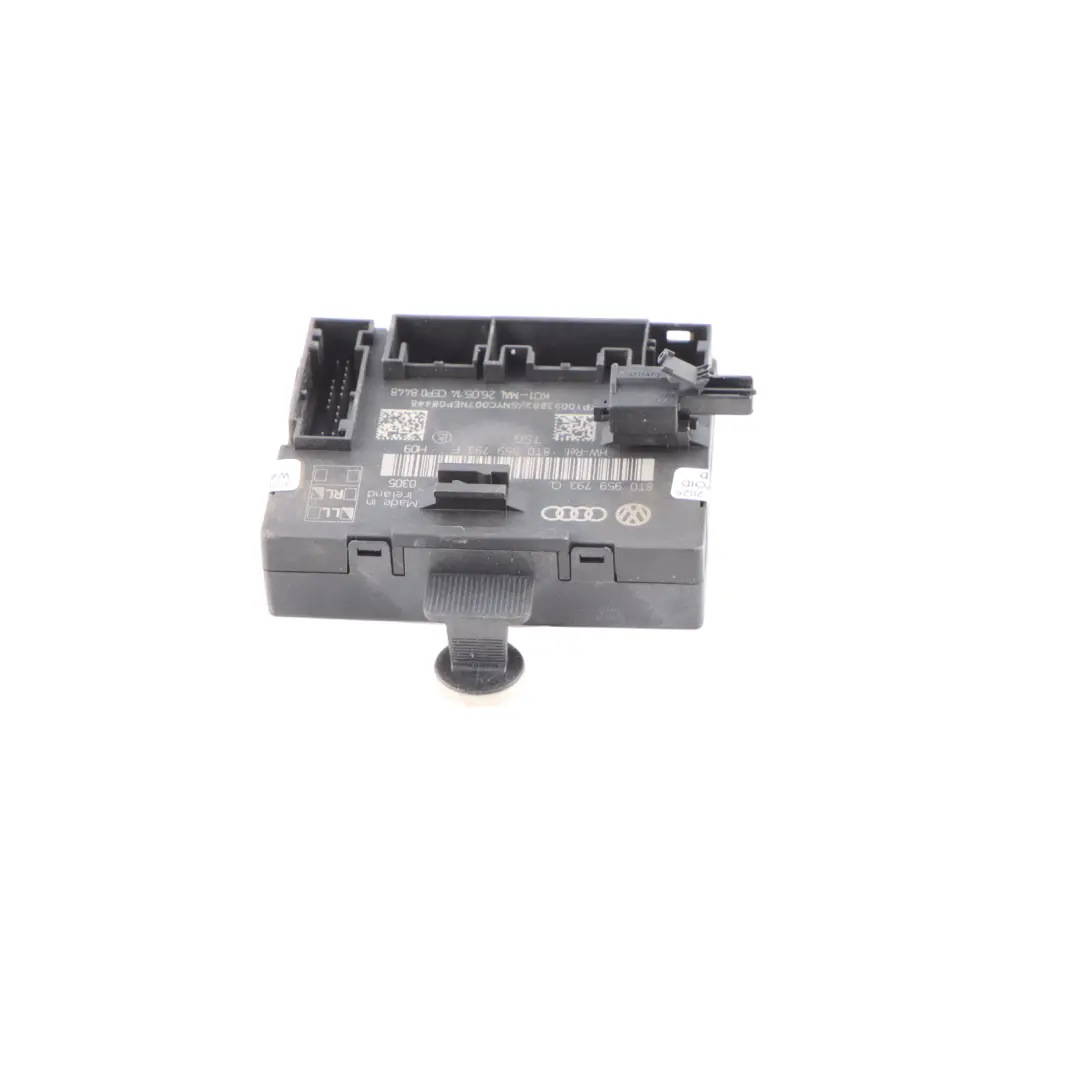 Audi A5 8T A4 B8 Moduł Sterownik Drzwi Prawy Przód - SKU 8T0959793F - Numer Części 8T0959793F