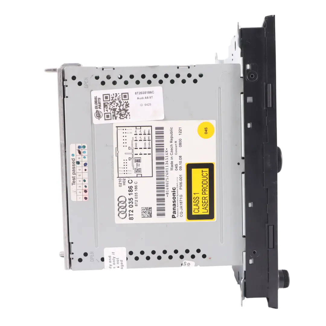 Radio Media Player Audio CD Head Unit Player Concert to Audi A4 B8 A5 8T with Part number 8T2035186C Audi A4 B8 A5 8T Radio Media Player Audio CD Head Unit Player Concert - SKU 8T2035186C - Part number 8T2035186C