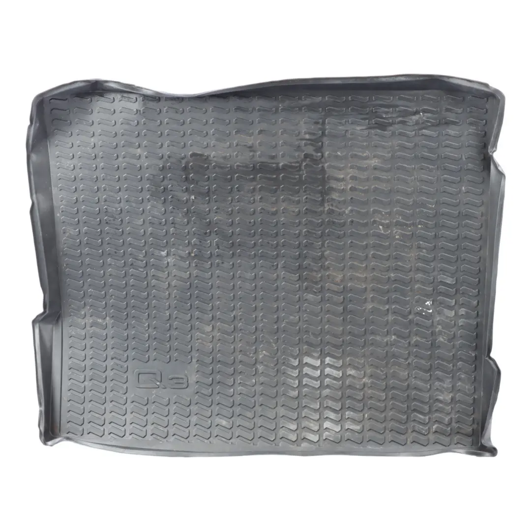 Boot Trunk Floor Mat Rear Liner Rubber Covering Trim to Audi Q3 8U with Part number 8U0061180 Audi Q3 8U Boot Trunk Floor Mat Rear Liner Rubber Covering Trim - SKU 8U0061180 - Part number 8U0061180