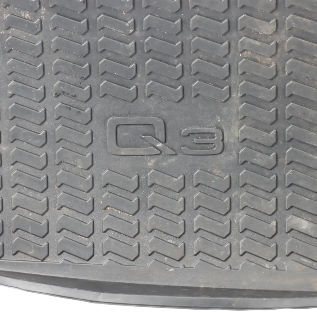 Audi Q3 8U Boot Trunk Floor Mat Rear Liner Rubber Covering Trim - SKU 8U0061180 - Part number 8U0061180